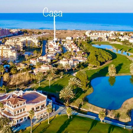 Villa Con Jardin En Oliva Nova Golf A 100M De La Playa Kültér fotó